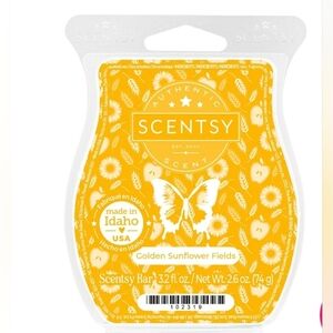 Scentsy Golden Sunflower Fields Wax Bar